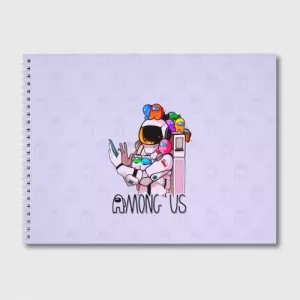 Buy spaceman sketch album among us crewmates - product collection
