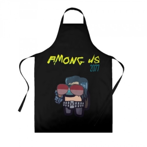 Apron Among Us X Cyberpunk 2077 Idolstore - Merchandise and Collectibles Merchandise, Toys and Collectibles 2
