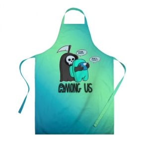 Apron Among Us Death behind Cyan Idolstore - Merchandise and Collectibles Merchandise, Toys and Collectibles 2