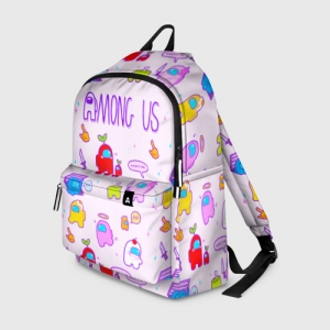 Pattern Backpack Among Us Crewmates Idolstore - Merchandise and Collectibles Merchandise, Toys and Collectibles 2