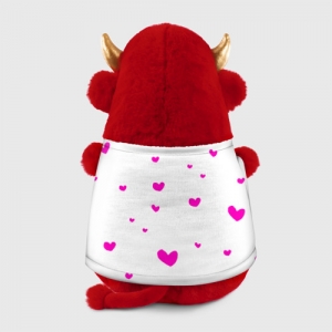 Mom Now Plush bull Among Us White Heart emoji Idolstore - Merchandise and Collectibles Merchandise, Toys and Collectibles