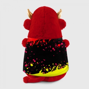 Plush bull Among Us Impostor Red Yellow Idolstore - Merchandise and Collectibles Merchandise, Toys and Collectibles