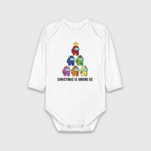 Buy child cotton bodywear christmas among us - product collection
