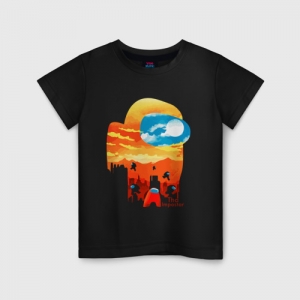 Merchandise Kids Cotton T-Shirt Among Us Imposter