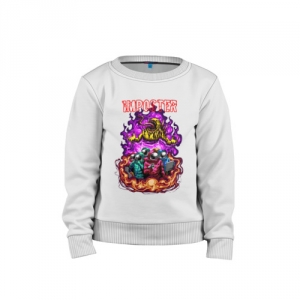 Buy imposter kids cotton sweatshirt among us - product collection