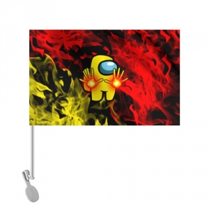 Fire mage Car flag   Among us Flames Idolstore - Merchandise and Collectibles Merchandise, Toys and Collectibles
