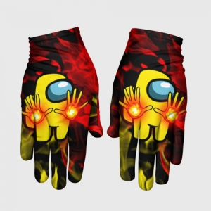 Buy fire mage gloves among us flames - product collection