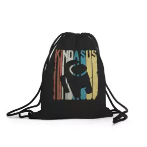 Buy sack backpack kinda sus among us black - product collection
