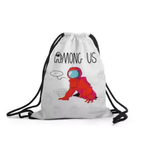 Buy red crewmate sack backpack among us - product collection