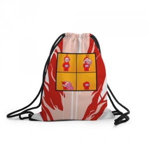 Merchandise Sack Backpack Among Us Teletubbie Imposter
