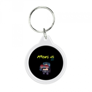 Buy round keychain among us x cyberpunk 2077 - product collection