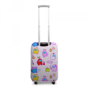 Pattern Suitcase cover Among Us Crewmates Idolstore - Merchandise and Collectibles Merchandise, Toys and Collectibles