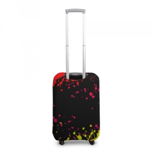 Suitcase cover Among Us Impostor Red Yellow Idolstore - Merchandise and Collectibles Merchandise, Toys and Collectibles