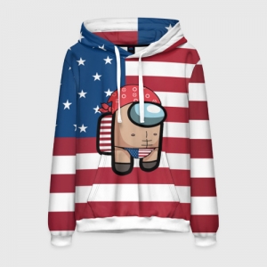 Buy men's hoodie among us american boy ricardo milos - product collection