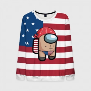 Buy men's sweatshirt among us american boy ricardo milos - product collection