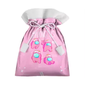 Buy pink gift bag among us egg head - product collection
