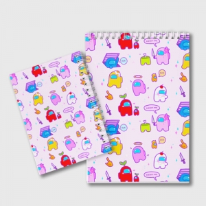 Pattern Notepad Among Us Crewmates Idolstore - Merchandise and Collectibles Merchandise, Toys and Collectibles