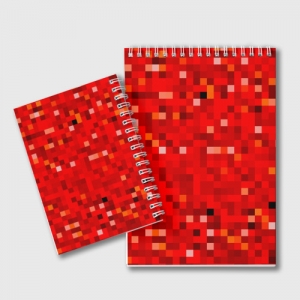 Red pixel Notepad Among Us 8bit Idolstore - Merchandise and Collectibles Merchandise, Toys and Collectibles