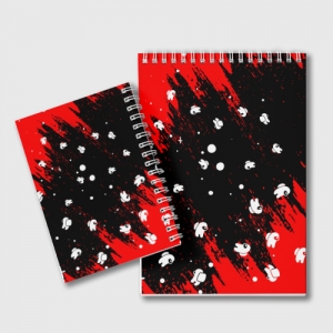 Notepad Among Us Blood Black Idolstore - Merchandise and Collectibles Merchandise, Toys and Collectibles