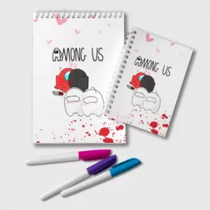 Buy among us notepad love killed - product collection