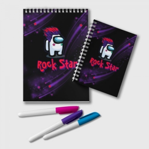 Among Us Rock Star Notepad Idolstore - Merchandise and Collectibles Merchandise, Toys and Collectibles 2