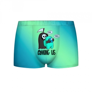 Collectibles Men'S Underpants Among Us Death Behind Cyan