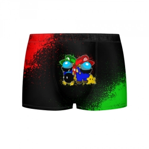 Collectibles Men'S Underpants Among Us Mario Luigi