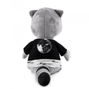 Black Plush raccoon Among Us fire Idolstore - Merchandise and Collectibles Merchandise, Toys and Collectibles