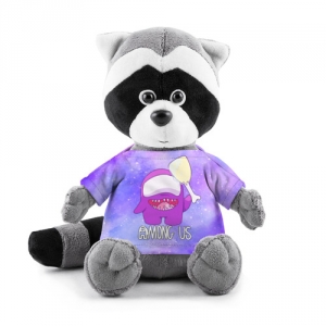 Merchandise Plush Raccoon Among Us Imposter Purple