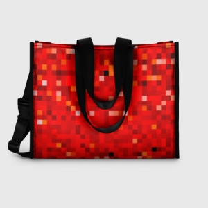 Red pixel Shopping bag Among Us 8bit Idolstore - Merchandise and Collectibles Merchandise, Toys and Collectibles