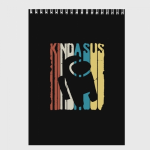 Sketchbook Kinda Sus Among us Black Idolstore - Merchandise and Collectibles Merchandise, Toys and Collectibles 2