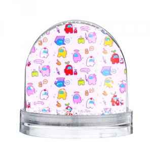Pattern Snow globe Among Us Crewmates Idolstore - Merchandise and Collectibles Merchandise, Toys and Collectibles