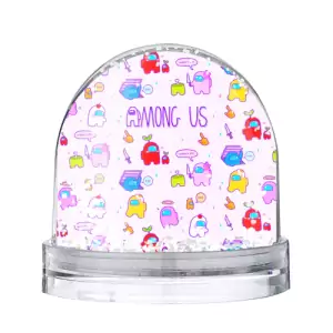 Buy pattern snow globe among us crewmates - product collection