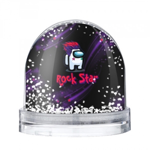 Collectibles Among Us Rock Star Snow Globe