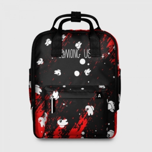 Merchandise Women'S Backpack Among Us Blood Black