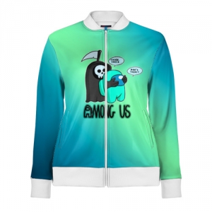 Buy track jacket among us death behind cyan - product collection