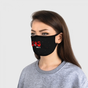 Face mask Among us Sus Red Imposter Black Idolstore - Merchandise and Collectibles Merchandise, Toys and Collectibles