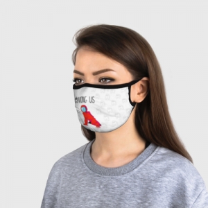 Red crewmate Face mask Among Us Idolstore - Merchandise and Collectibles Merchandise, Toys and Collectibles