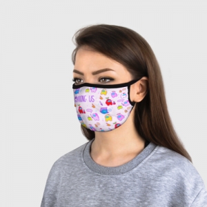 Pattern Face mask Among Us Crewmates Idolstore - Merchandise and Collectibles Merchandise, Toys and Collectibles