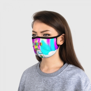 Rainbow Face mask Unicorn Among us Idolstore - Merchandise and Collectibles Merchandise, Toys and Collectibles