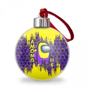 Buy purple christmas tree ball among us yellow - product collection
