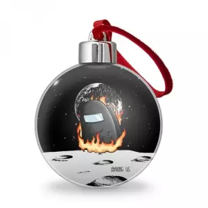 Buy black christmas tree ball among us fire - product collection