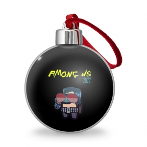 Christmas tree ball Among Us X Cyberpunk 2077 Idolstore - Merchandise and Collectibles Merchandise, Toys and Collectibles 2
