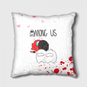 Among us Cushion  Love Killed Pillow Idolstore - Merchandise and Collectibles Merchandise, Toys and Collectibles 2