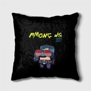 Merchandise Cushion Among Us X Cyberpunk 2077 Pillow