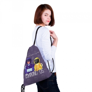 Sack backpack Mates Among us Purple Idolstore - Merchandise and Collectibles Merchandise, Toys and Collectibles