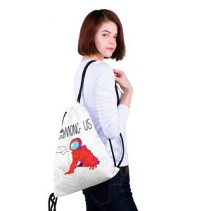 Red crewmate Sack backpack Among Us Idolstore - Merchandise and Collectibles Merchandise, Toys and Collectibles