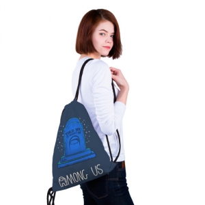 Sack backpack Among Us Grave Epitaph Wasn’t me Idolstore - Merchandise and Collectibles Merchandise, Toys and Collectibles