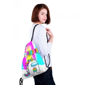 Rainbow Sack backpack Unicorn Among us Idolstore - Merchandise and Collectibles Merchandise, Toys and Collectibles