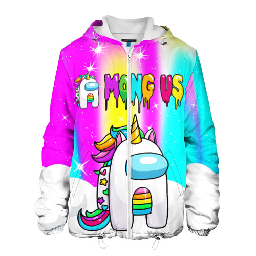 Rainbow Men's Jacket Unicorn Among Us - Idolstore - Merchandise And ...